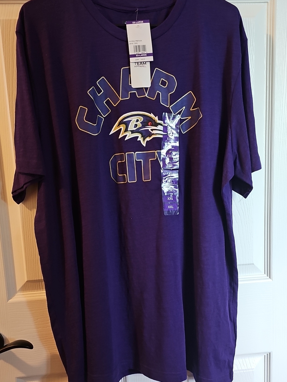 Baltimore Ravens Purple "Charm City" Logo T-Shirt